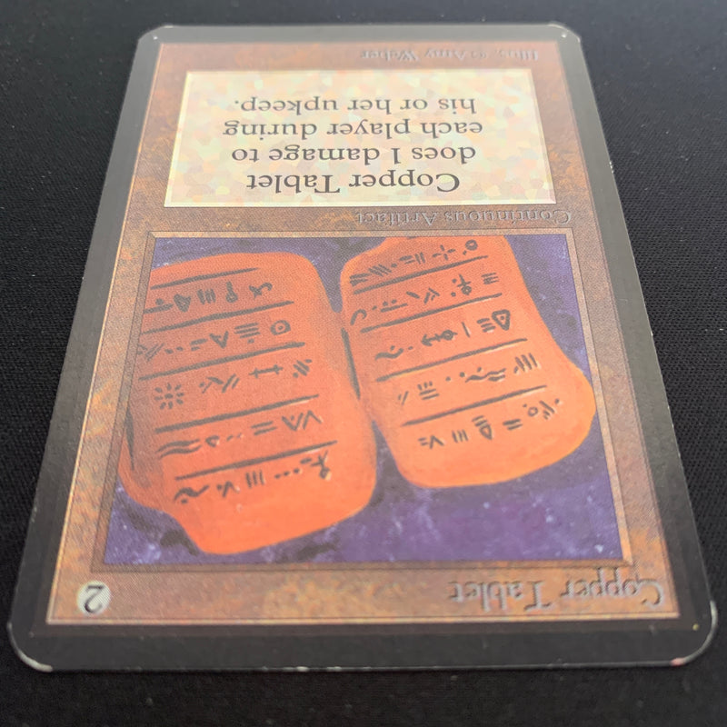 Magic the Gathering Copper Tablet - Alpha 