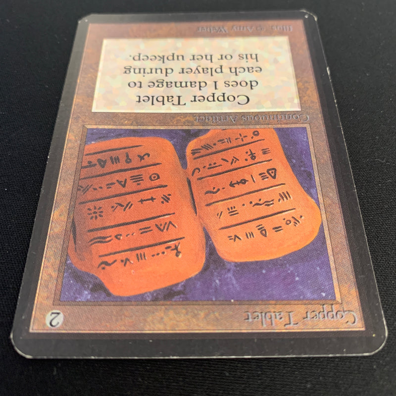 Magic the Gathering Copper Tablet - Alpha 