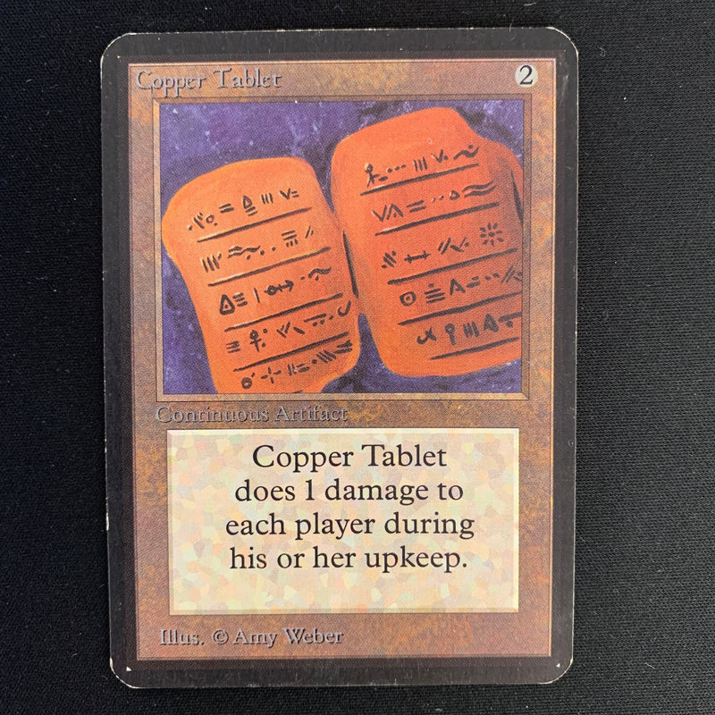 Magic the Gathering Copper Tablet - Alpha 