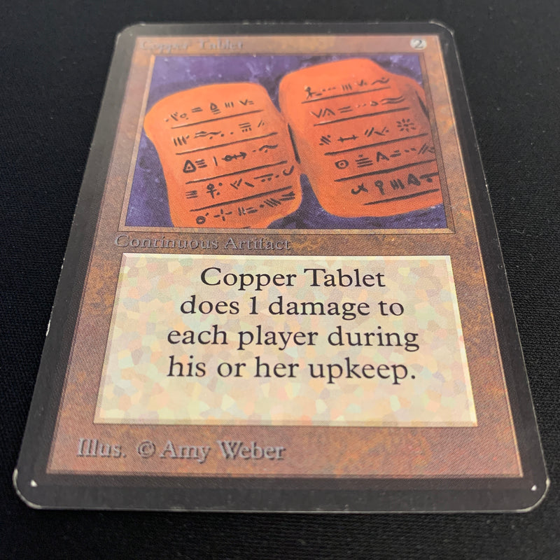 Magic the Gathering Copper Tablet - Alpha 