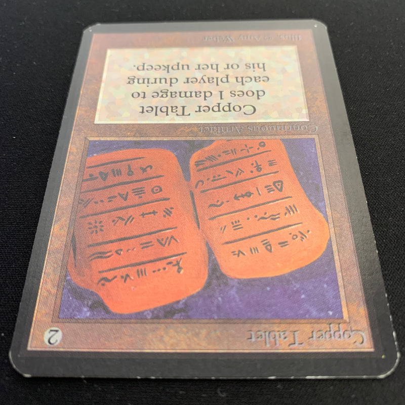 Magic the Gathering Copper Tablet - Alpha 