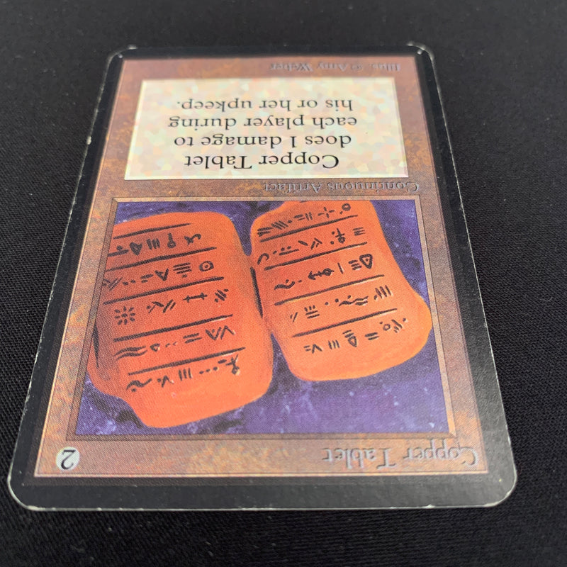 Magic the Gathering Copper Tablet - Alpha 