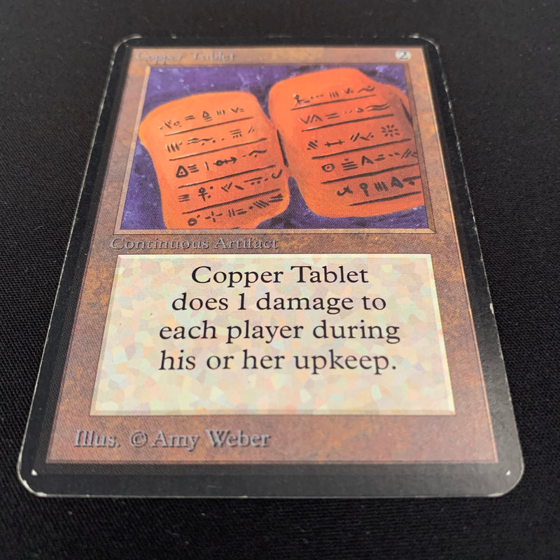 Magic the Gathering Copper Tablet - Alpha 