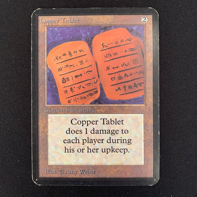 Magic the Gathering Copper Tablet - Alpha 