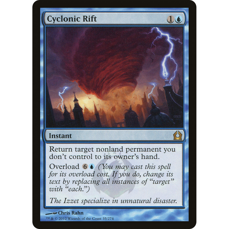 Magic the Gathering Cyclonic Rift - Return to Ravnica NM