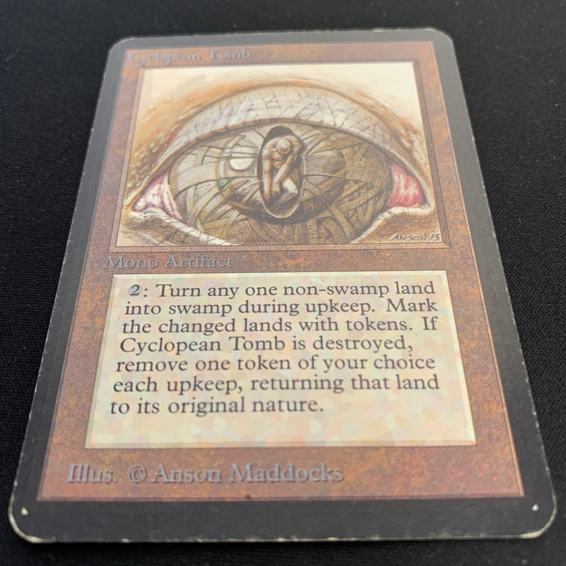 Magic the Gathering Cyclopean Tomb - Alpha 