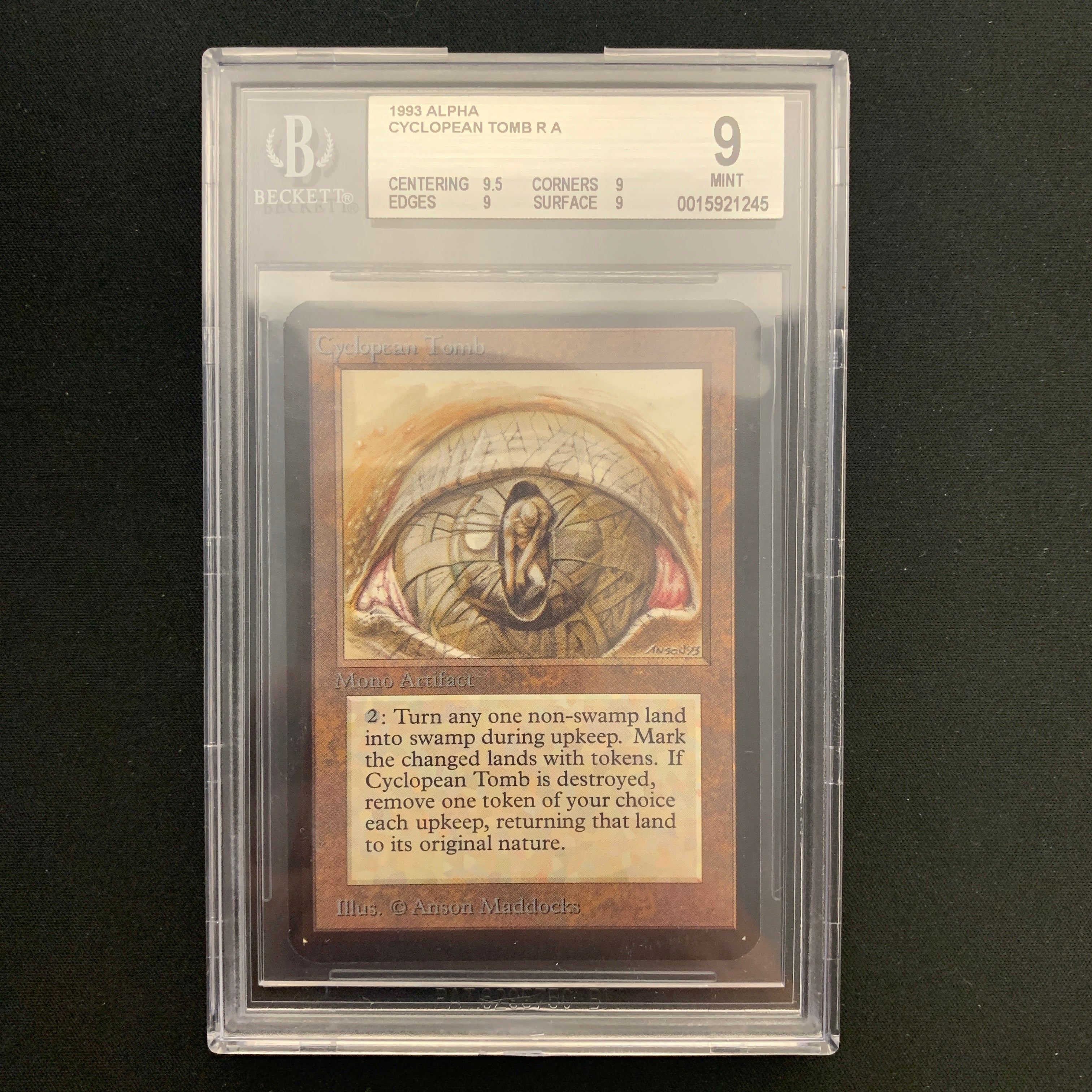 MTG Singles - Cyclopean Tomb - Alpha - 