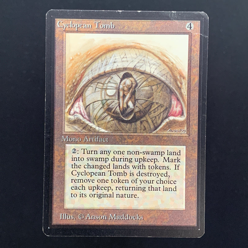 Magic the Gathering Cyclopean Tomb - Beta 