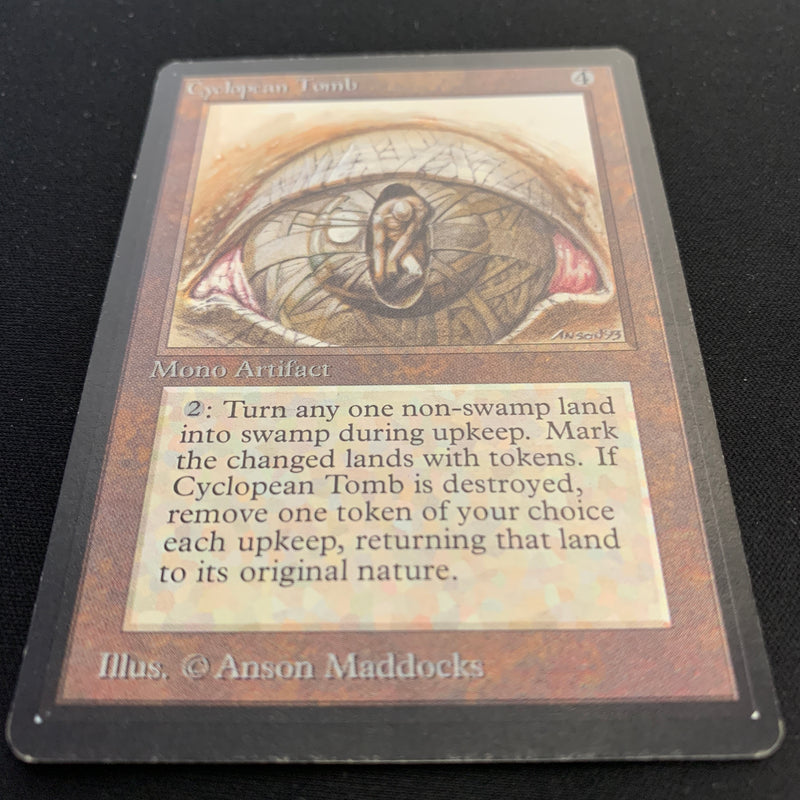 Magic the Gathering Cyclopean Tomb - Beta 