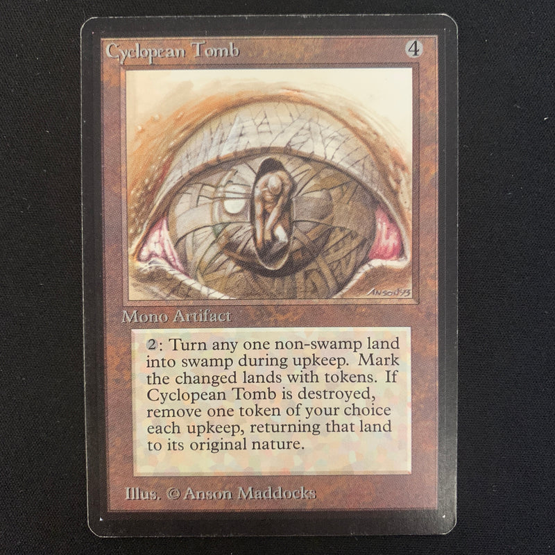 Magic the Gathering Cyclopean Tomb - Beta 