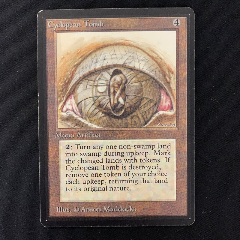 Magic the Gathering Cyclopean Tomb - Beta 