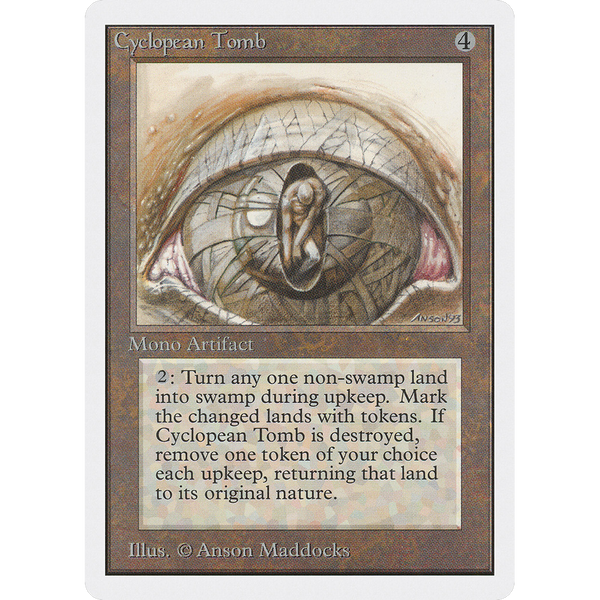 Magic the Gathering Cyclopean Tomb - Unlimited NM