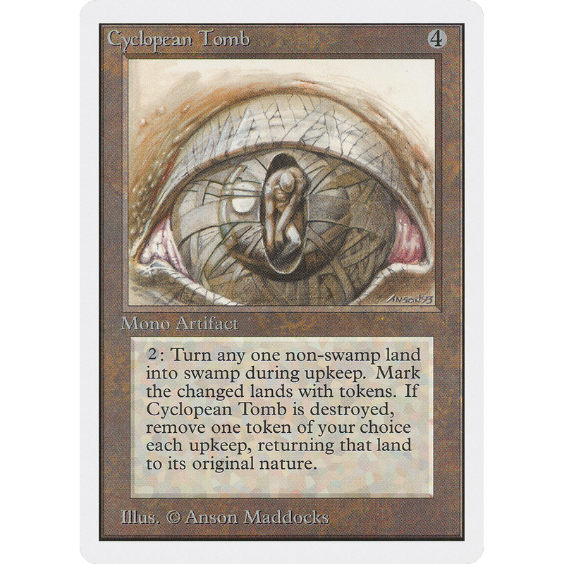 Magic the Gathering Cyclopean Tomb - Unlimited NM