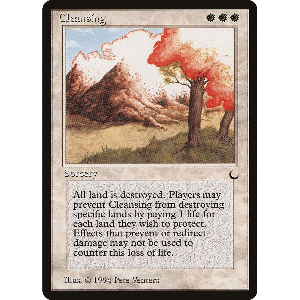 MTG Singles - Cleansing - The Dark - Regular