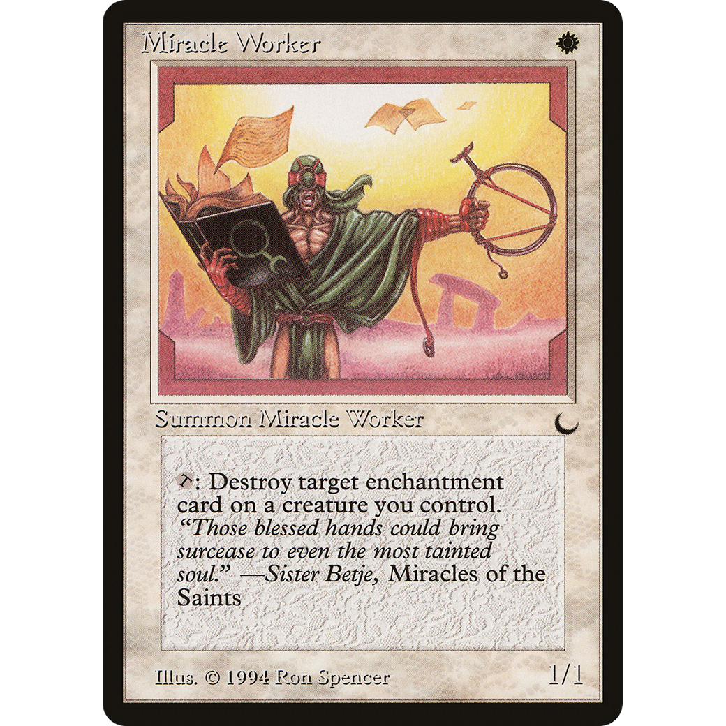 MTG Singles - Miracle Worker - The Dark - Regular
