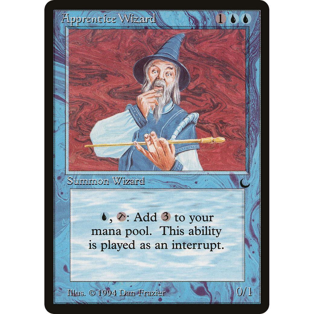 MTG Singles - Apprentice Wizard - The Dark - Regular