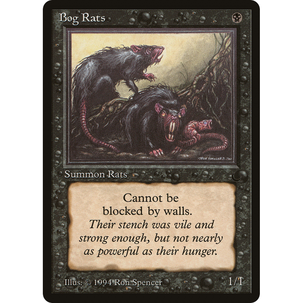 MTG Singles - Bog Rats - The Dark - Regular