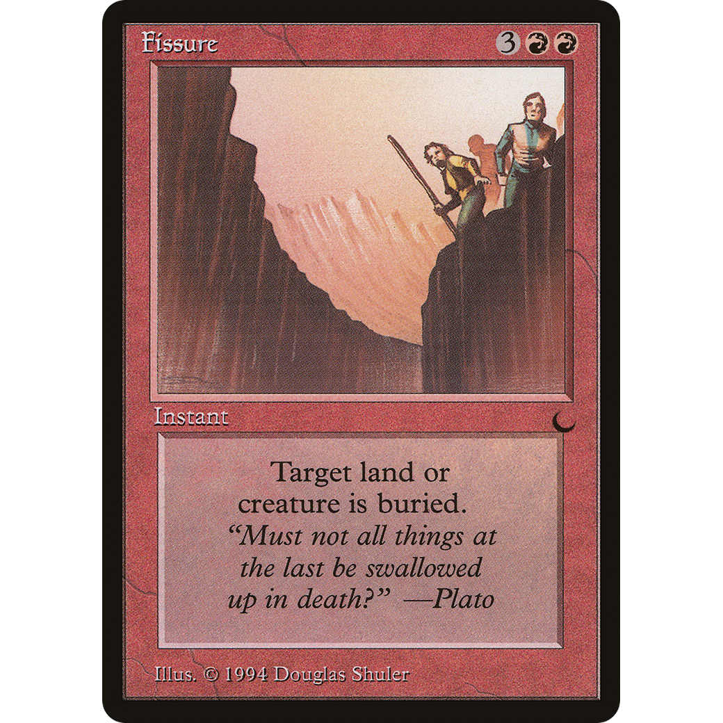 MTG Singles - Fissure - The Dark - Regular