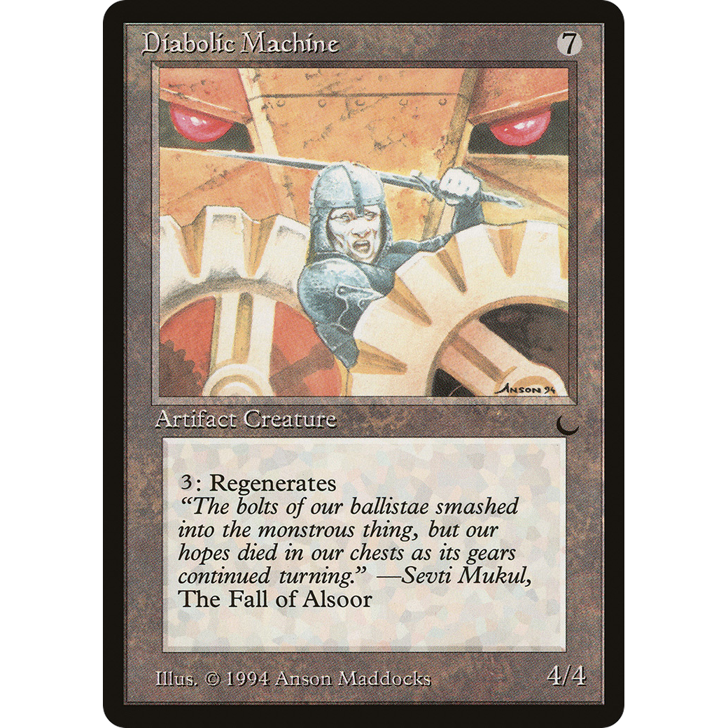 MTG Singles - Diabolic Machine - The Dark - Regular
