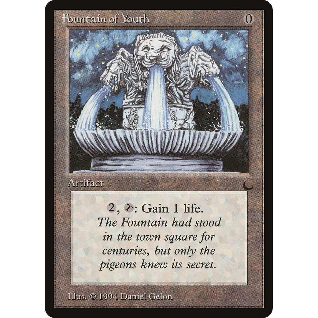 MTG Singles - Fountain of Youth - The Dark - Regular