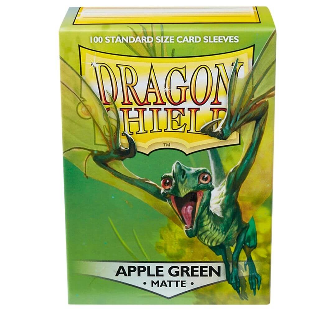 Gaming Supplies - Dragon Shield Matte Sleeves - Apple Green