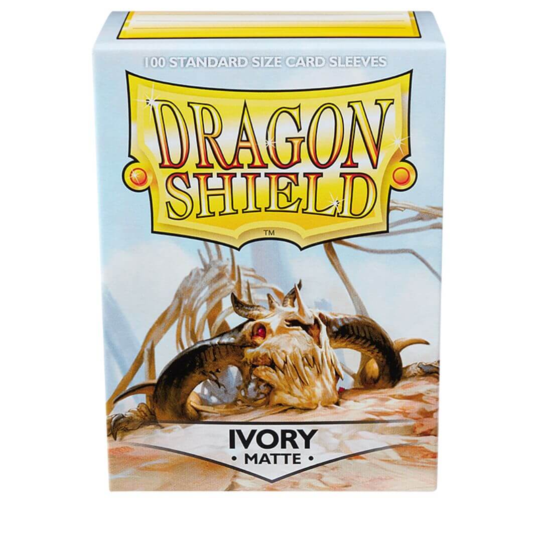 Gaming Supplies - Dragon Shield Matte Sleeves - Ivory