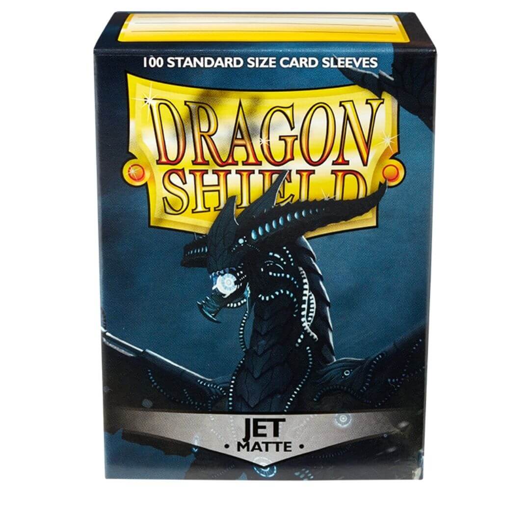 Gaming Supplies - Dragon Shield Matte Sleeves - Jet