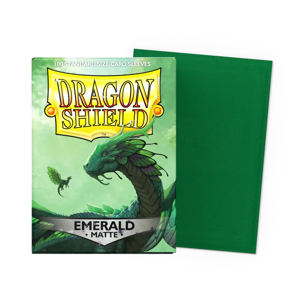 Gaming Supplies - Dragon Shield Matte Sleeves - Emerald