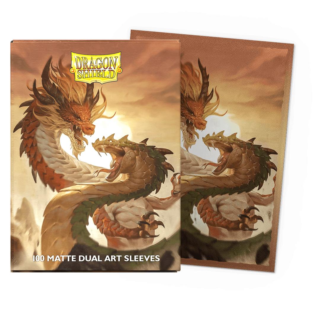 Gaming Supplies - Dragon Shield Matte Dual Art Sleeves - Wood Snake 2025
