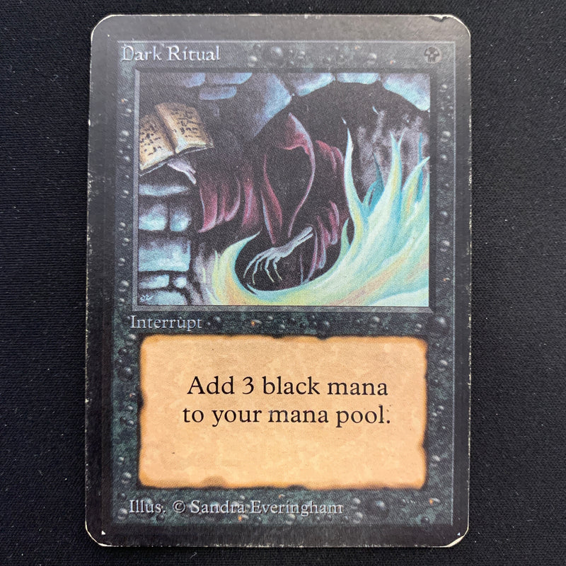 Magic the Gathering Dark Ritual - Alpha 