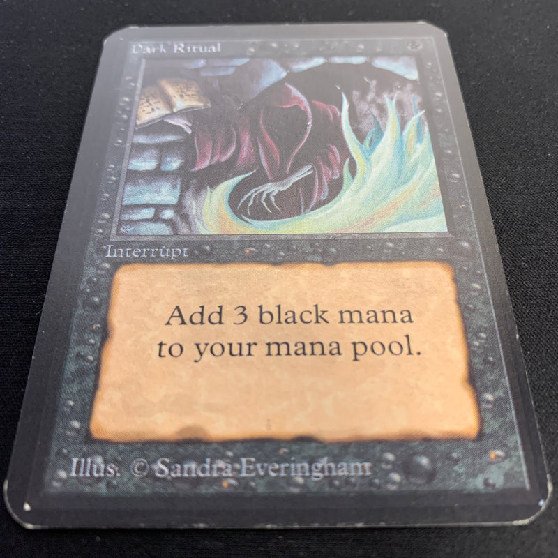 Magic the Gathering Dark Ritual - Alpha 