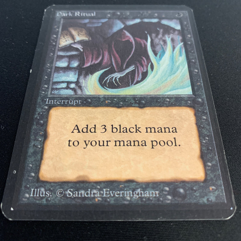 Magic the Gathering Dark Ritual - Alpha 