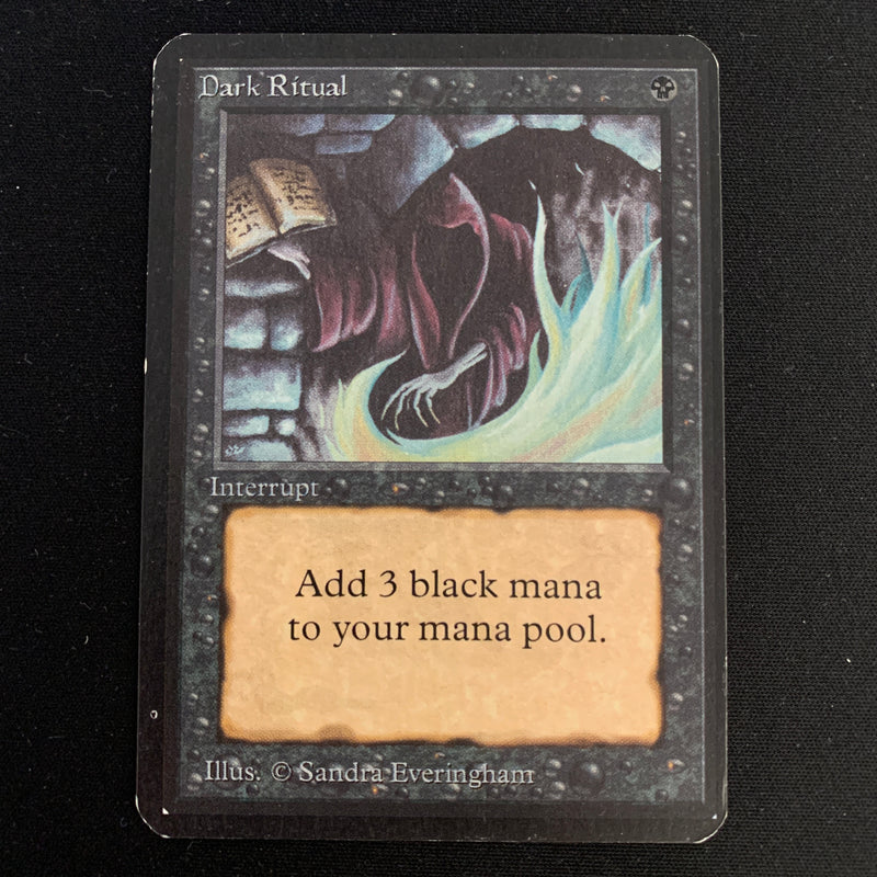 Magic the Gathering Dark Ritual - Alpha 