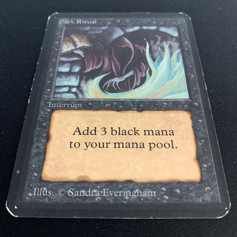 Magic the Gathering Dark Ritual - Alpha 