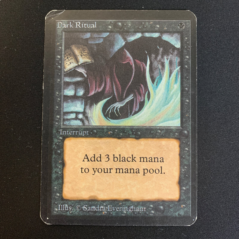 Magic the Gathering Dark Ritual - Alpha 