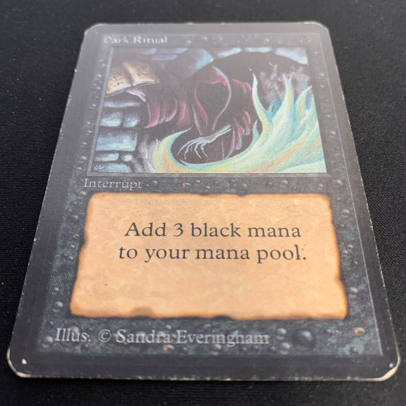 Magic the Gathering Dark Ritual - Alpha 