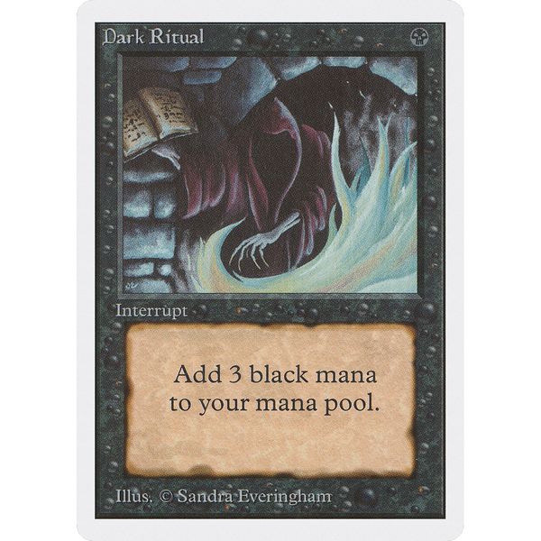 Magic the Gathering Dark Ritual - Unlimited NM