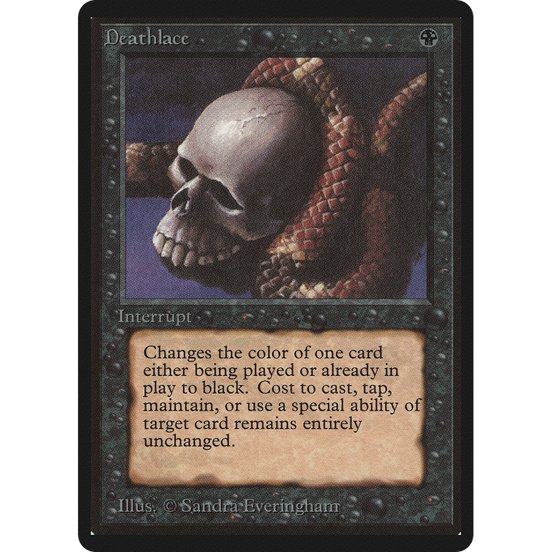 Magic the Gathering Deathlace - Beta NM