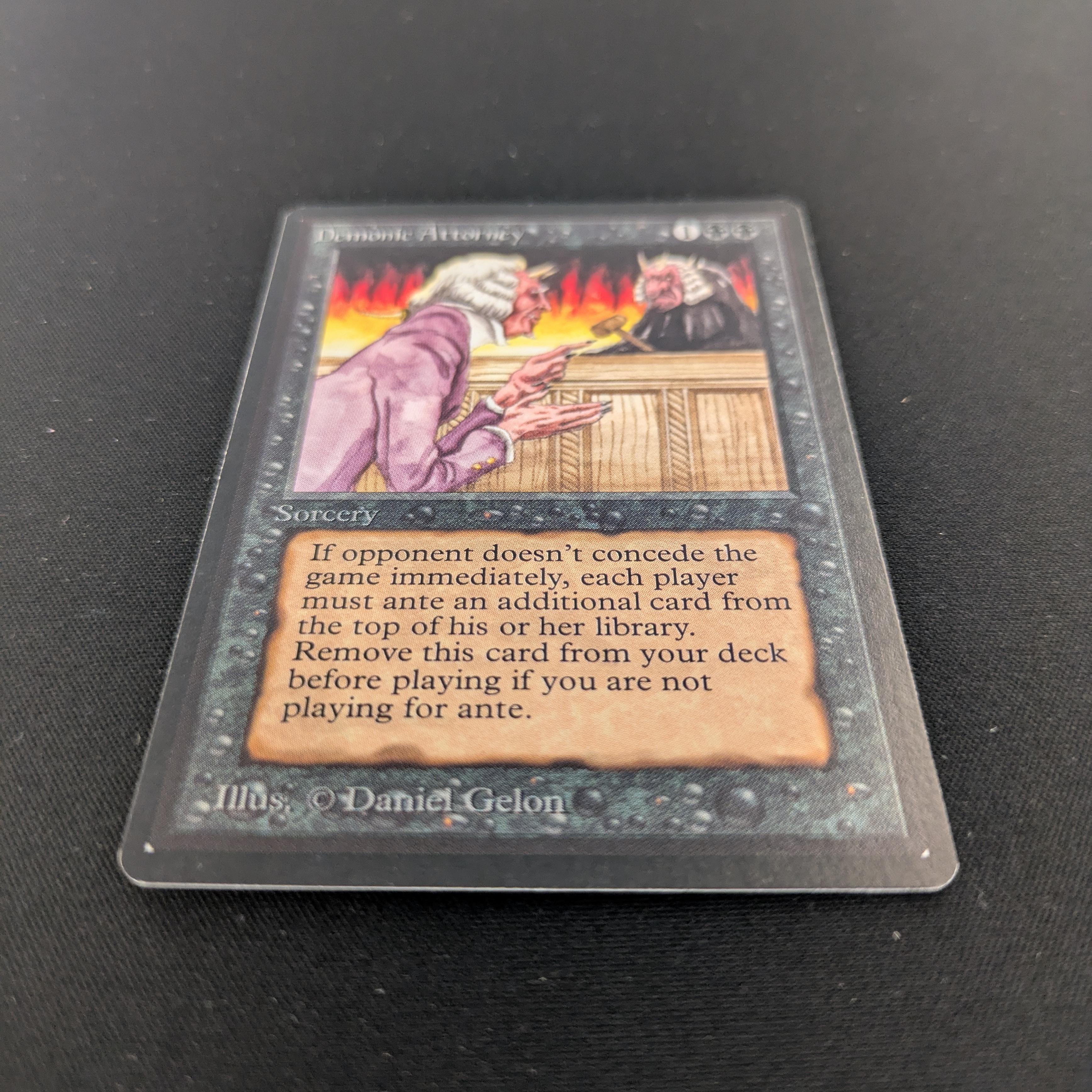 MTG Singles - Demonic Attorney - Beta - 