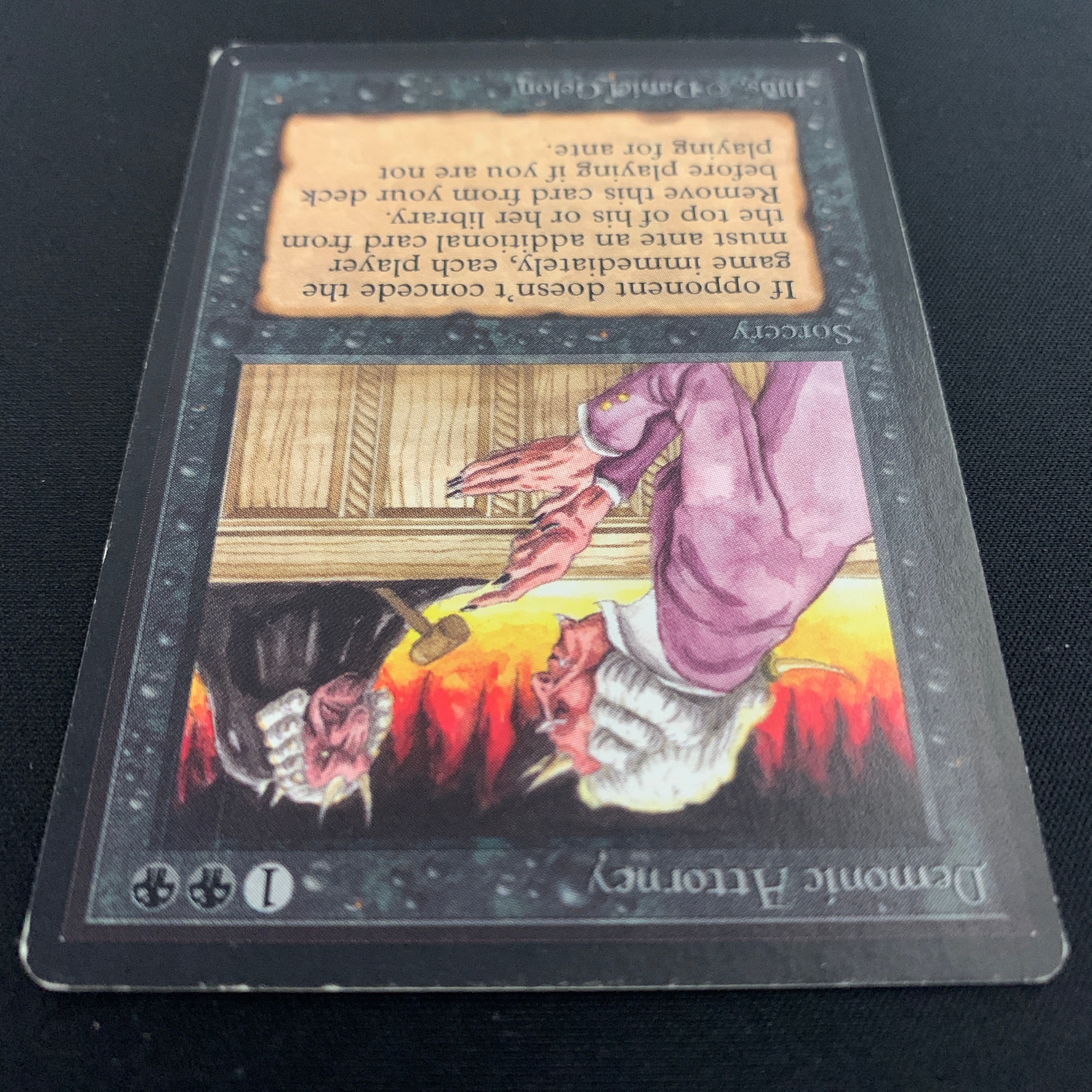 MTG Singles - Demonic Attorney - Beta - 