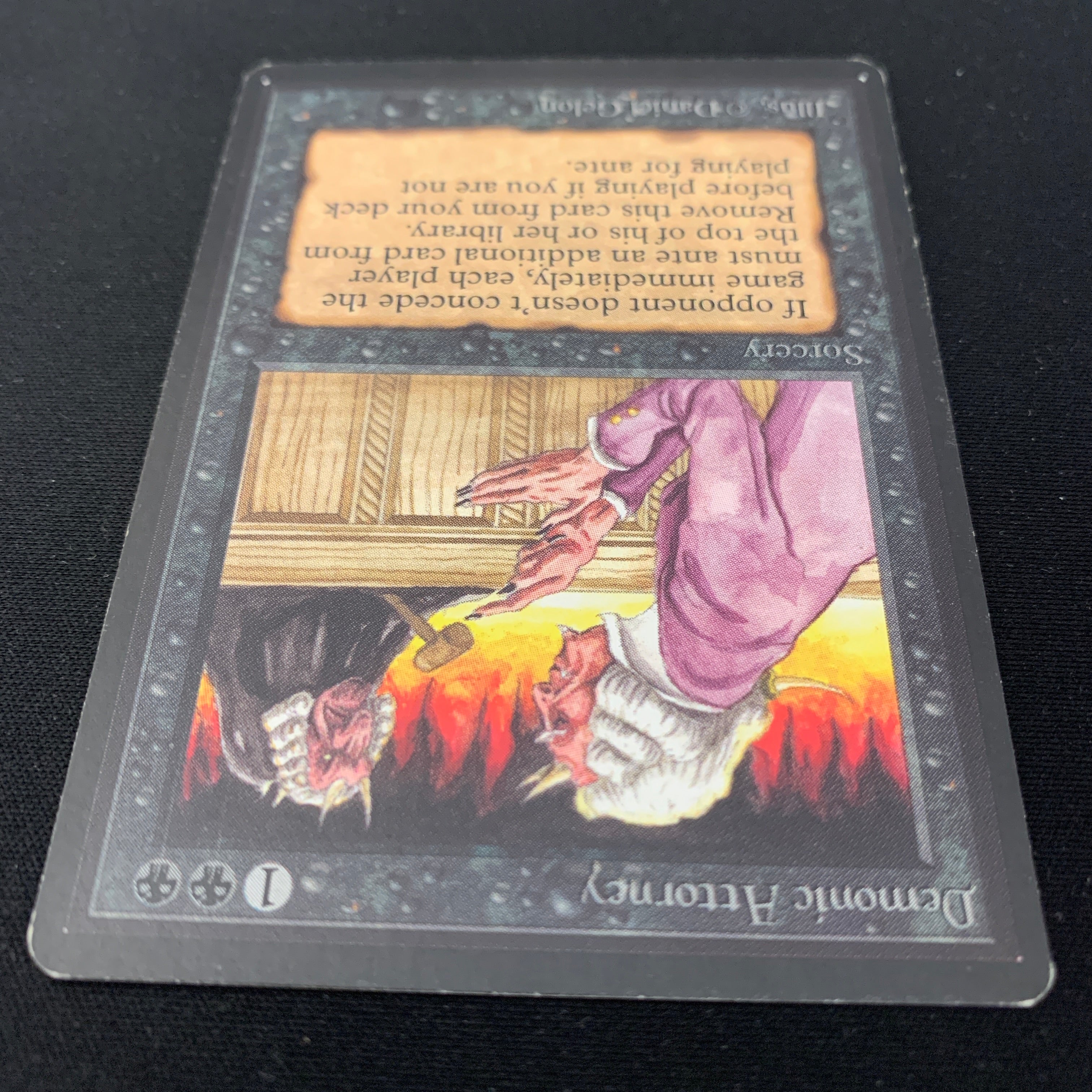MTG Singles - Demonic Attorney - Beta - 