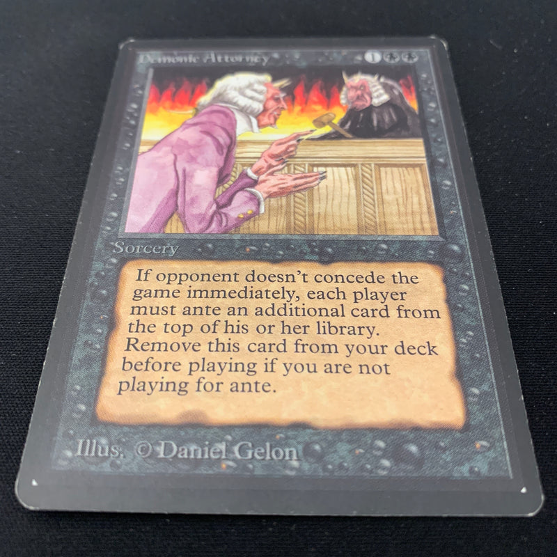 Magic the Gathering Demonic Attorney - Beta 