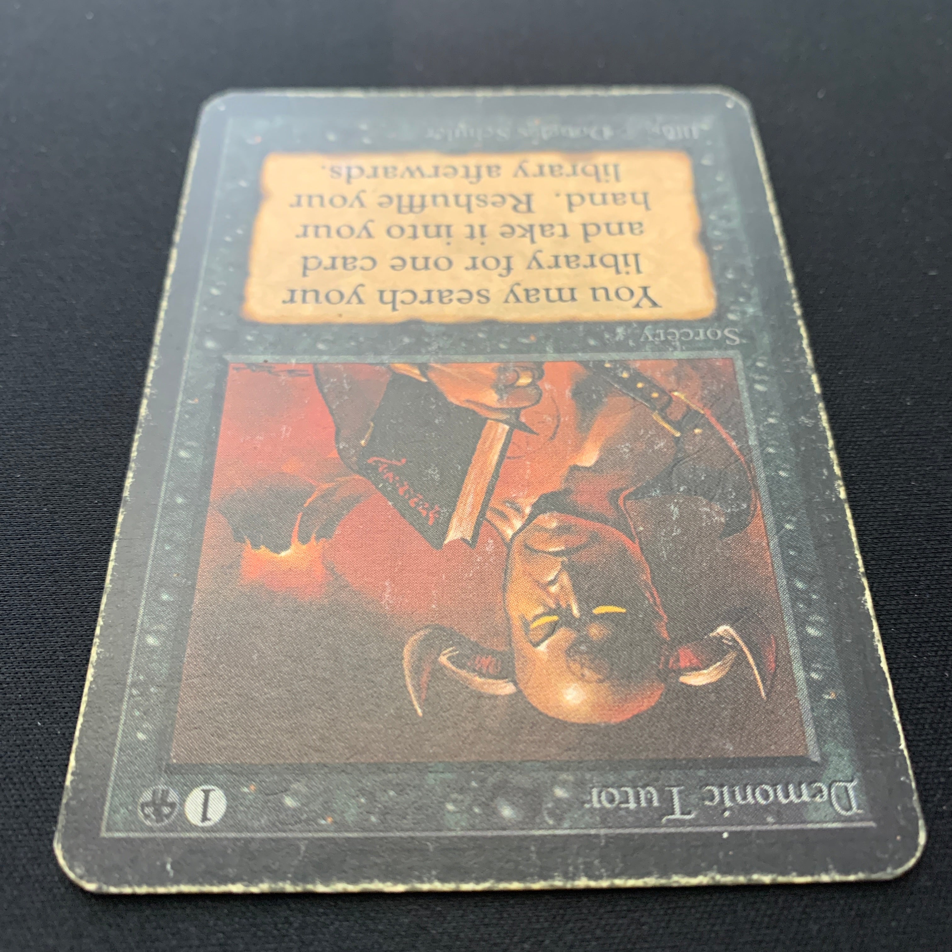 MTG Singles - Demonic Tutor - Alpha - 
