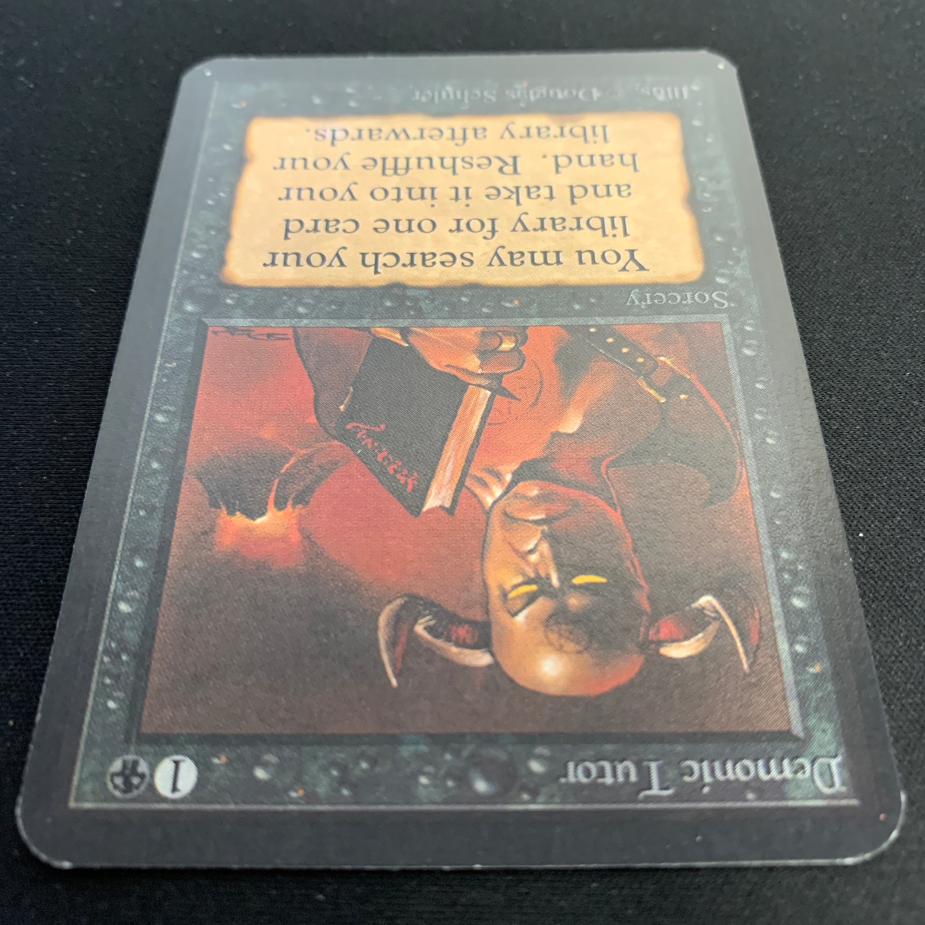 MTG Singles - Demonic Tutor - Alpha - 