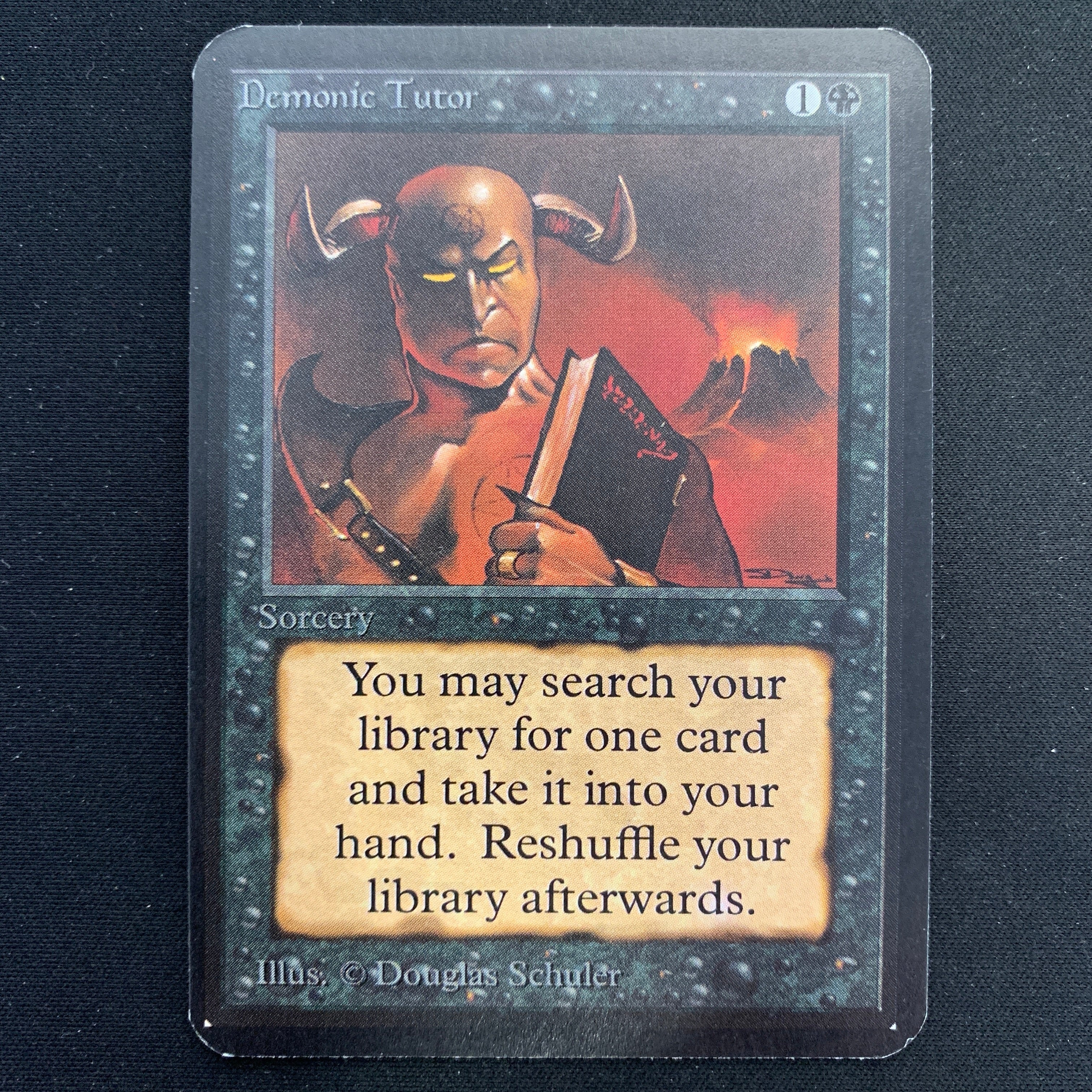 MTG Singles - Demonic Tutor - Alpha - 