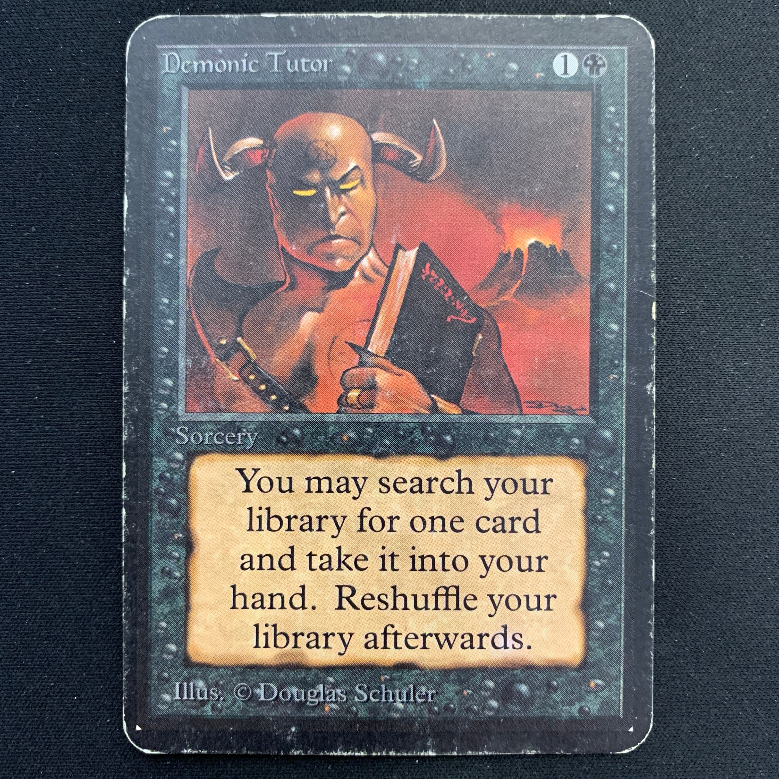 MTG Singles - Demonic Tutor - Alpha - 