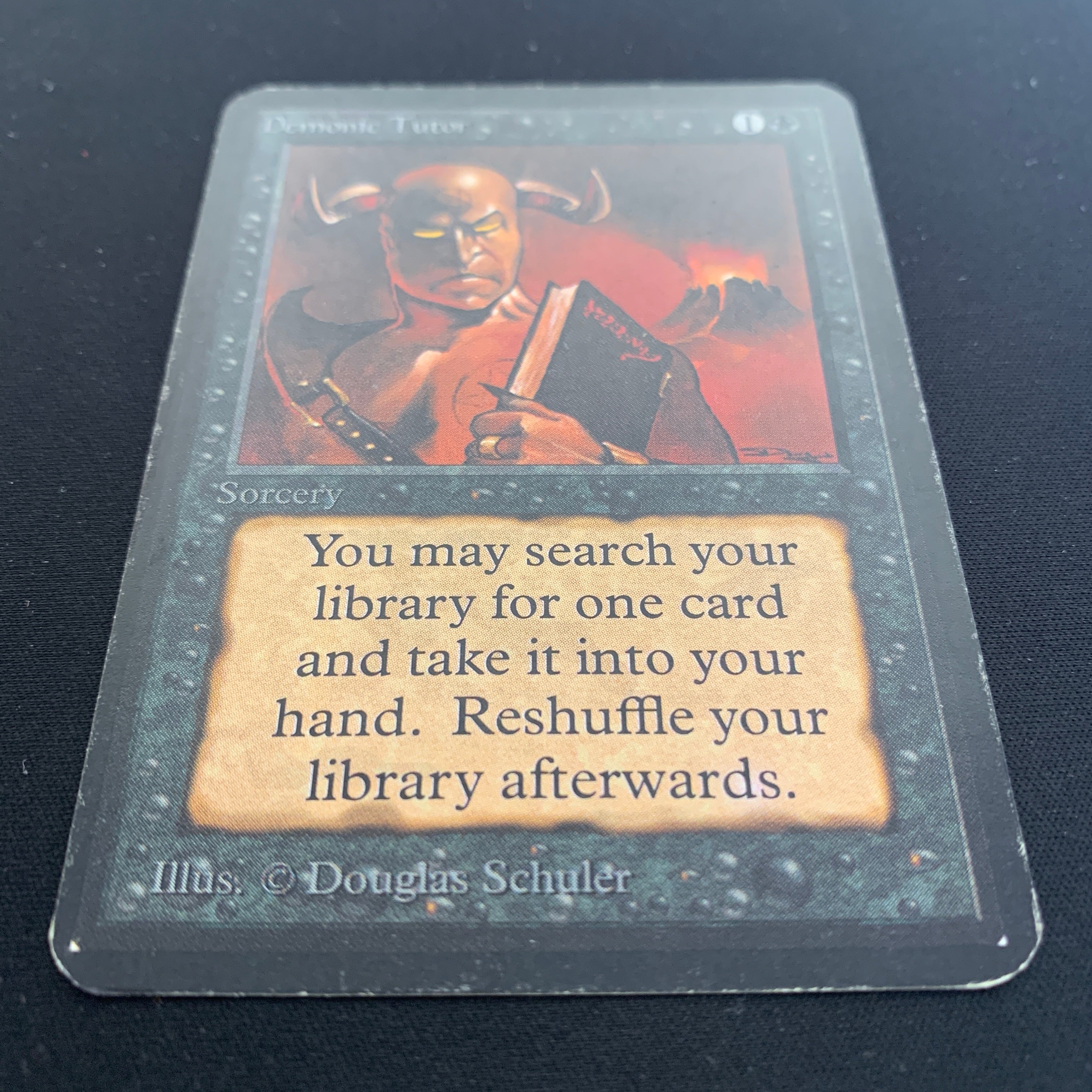 MTG Singles - Demonic Tutor - Alpha - 