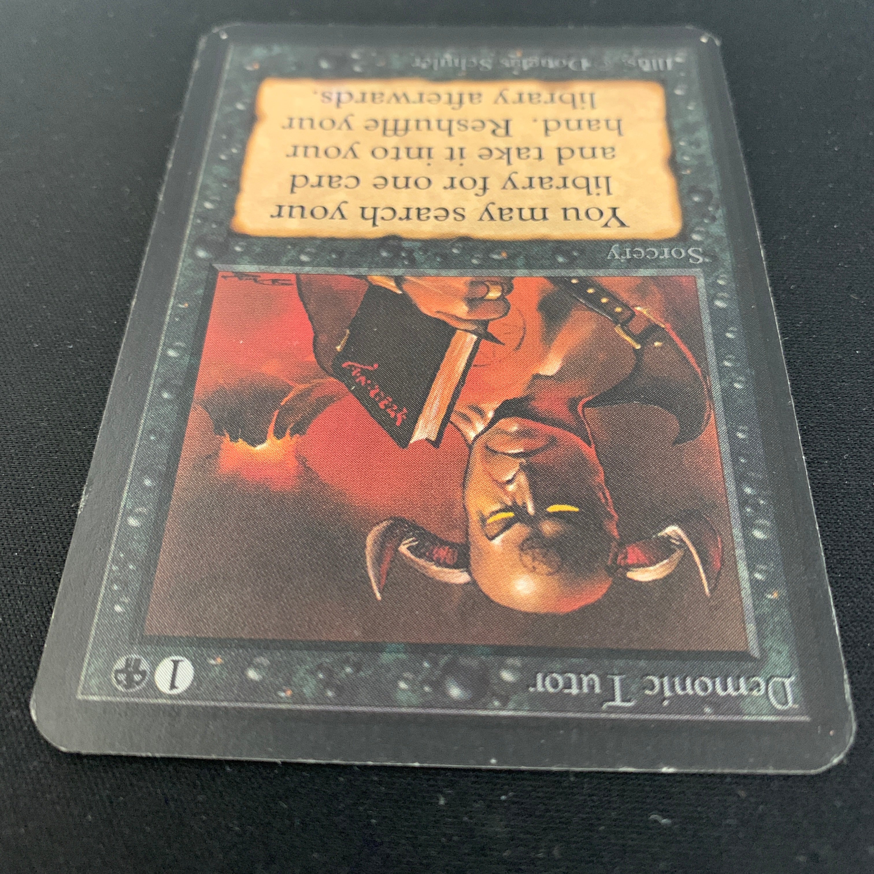 MTG Singles - Demonic Tutor - Alpha - 