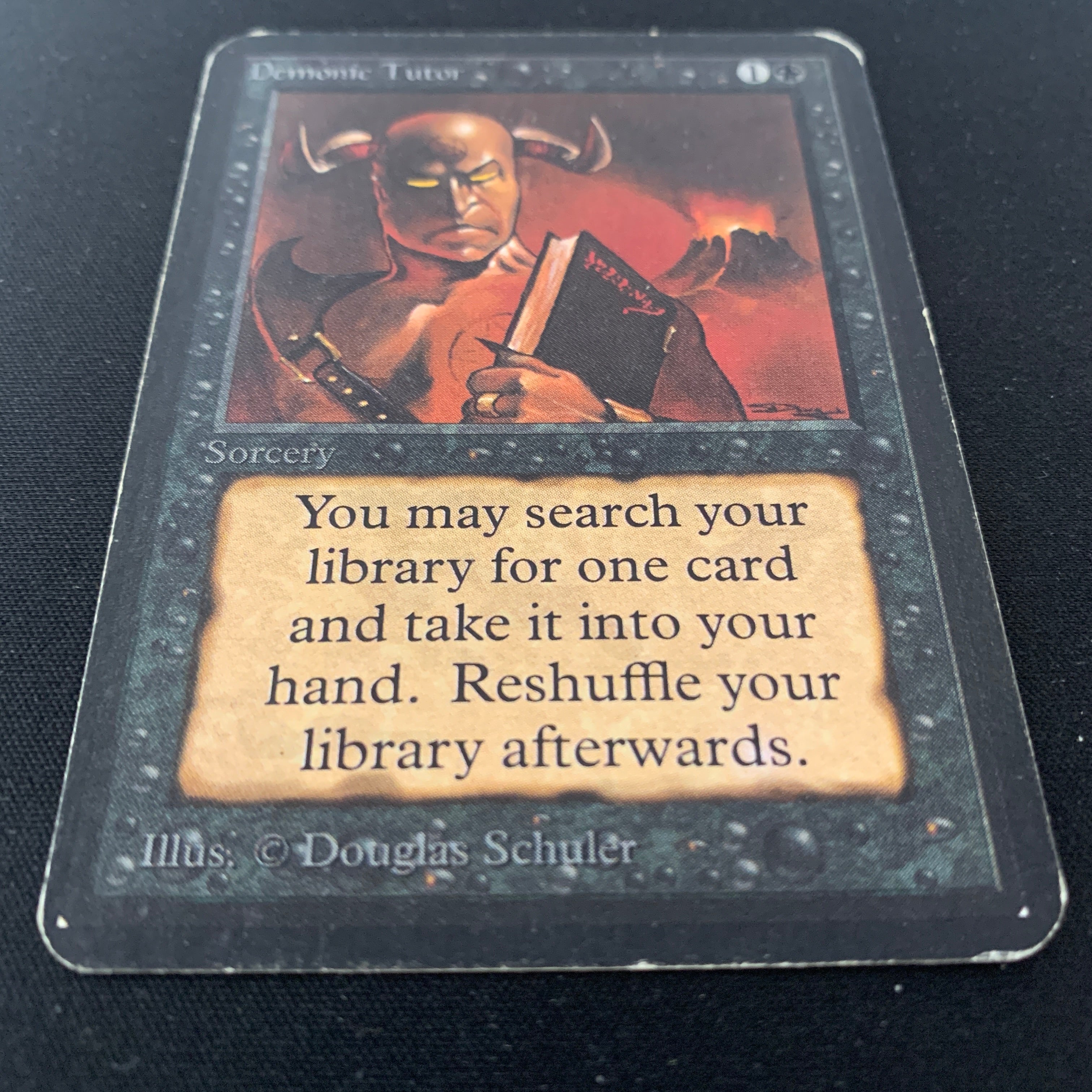 MTG Singles - Demonic Tutor - Alpha - 