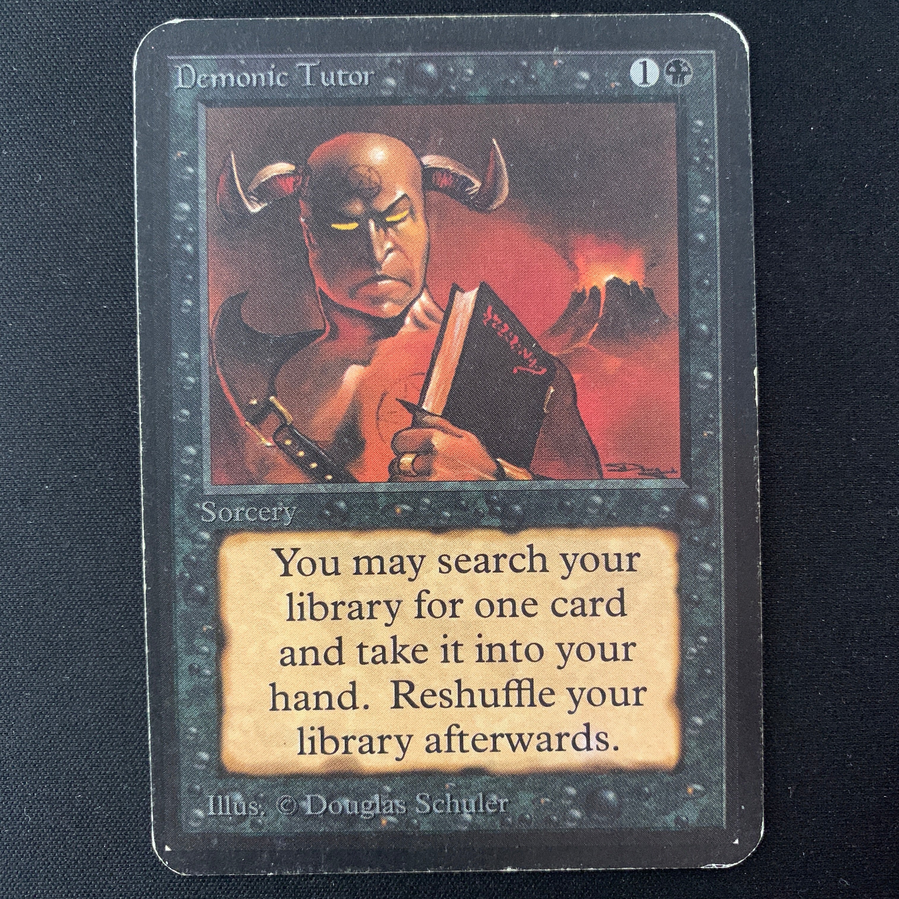 MTG Singles - Demonic Tutor - Alpha - 